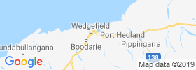 Port Hedland map